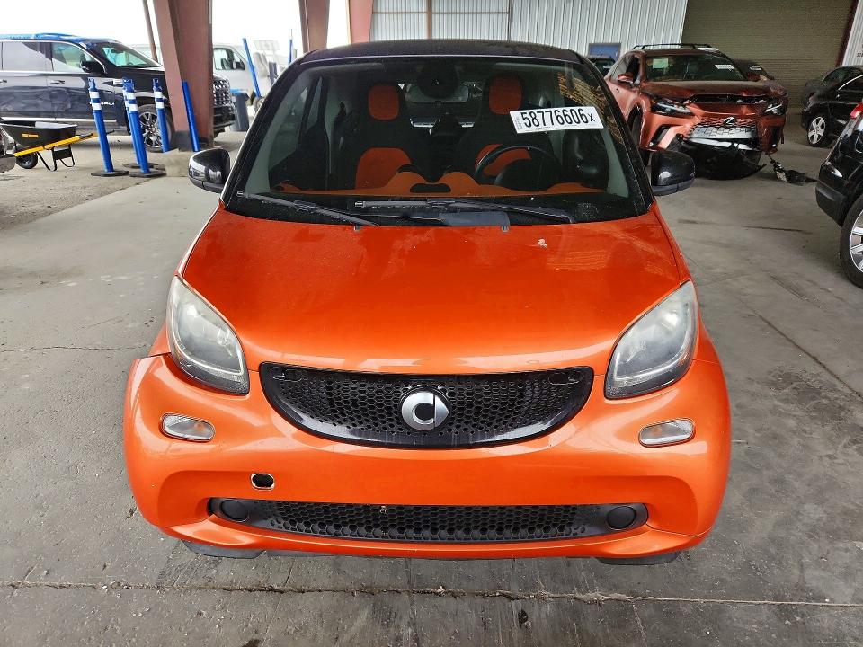 2016 Smart VIN WMEFJ5DA3GK078893 COPART salvage auction — REAR END, Ca - Salvage Certificate, sold $550 on 2026-07-02 (photo 5)