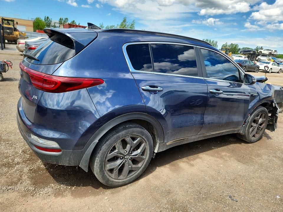 2022 Kia Sportage VIN KNDPNCAC2N7999410 COPART salvage auction — FRONT END, On - Permit Salvage, sold $5,200 on 2026-07-07 (photo 3)