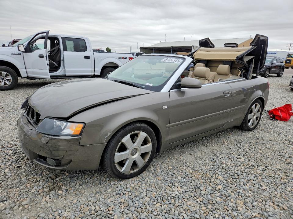 2006 Audi A4 quattro VIN WAUDT48HX6K004514 COPART salvage auction — FRONT END, CO - BILL OF SALE-PARTS ONLY, sold $350 on 2026-07-14 (photo 1)