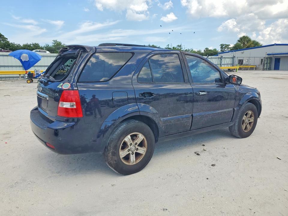 2008 Kia Sorento VIN KNDJD736185848436 COPART salvage auction — ROLLOVER, Fl - Cert Of Title Slvg Rebuildable, sold $500 on 2026-07-15 (photo 3)