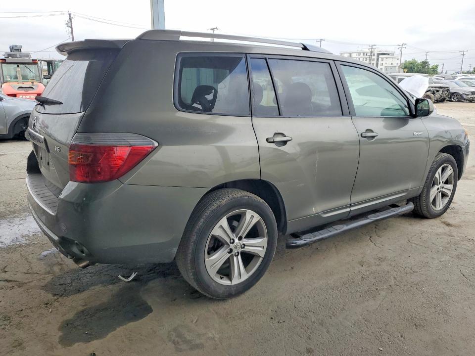 2008 Toyota Highlander VIN JTEDS43A182012290 COPART salvage auction — REAR END, CA - SALVAGE CERTIFICATE, sold $850 on 2026-07-20 (photo 3)