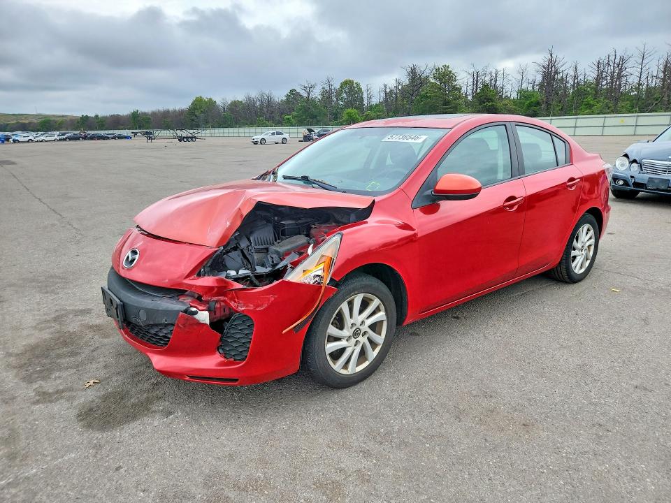 2013 Mazda 3 VIN JM1BL1VP8D1740603 COPART salvage auction — FRONT END, Ny - Mv-907A Salvage Certificate, sold $600 on 2026-07-20 (photo 1)