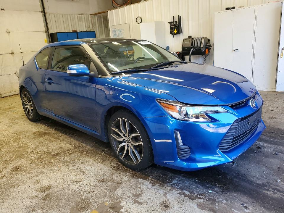 2016 Scion Tc VIN JTKJF5C71GJ022112 COPART salvage auction — REAR END, Me - Cert Of Title-Salvage Rebuilt, sold $100 on 2026-07-30 (photo 4)