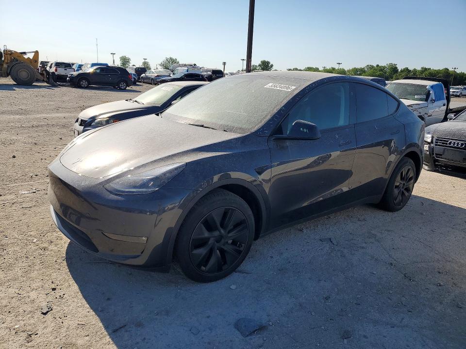 2024 Tesla Model y VIN 7SAYGDEE0RF195836 COPART salvage auction — FRONT END, In - Cert Of Title-Salvage Title, sold $16,500 on 2026-07-10 (photo 1)
