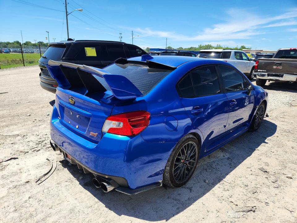 2017 Subaru Wrx VIN JF1VA2M66H9806287 COPART salvage auction — MINOR DENT/SCRATCHES, In - Certificate Of Title (P), sold $7,300 on 2026-07-27 (photo 3)