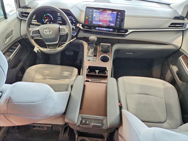 2021 Toyota Sienna VIN 5TDKSKFC5MS034082 COPART salvage auction — FRONT END, Ne - Cert Of Title-Salvage, sold $250 on 2026-07-21 (photo 8)
