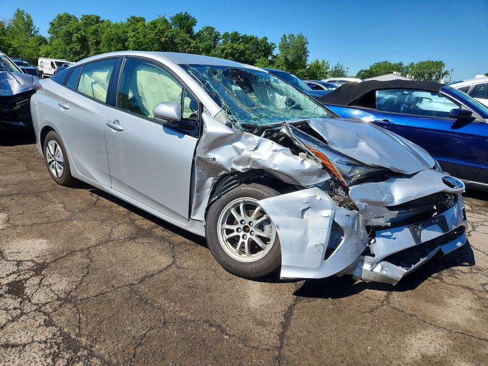 2017 Toyota Prius VIN JTDKARFU6H3536191 COPART salvage auction — FRONT END, Ct - Cert Of Title-Salvage, sold $2,200 on 2026-07-14 (photo 4)