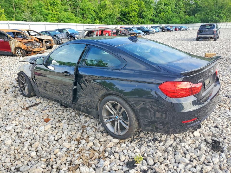 2014 BMW 4er VIN WBA3N9C52EK245580 COPART salvage auction — FRONT END, OH - CERT OF TITLE-SALVAGE, sold $80 on 2026-07-02 (photo 2)