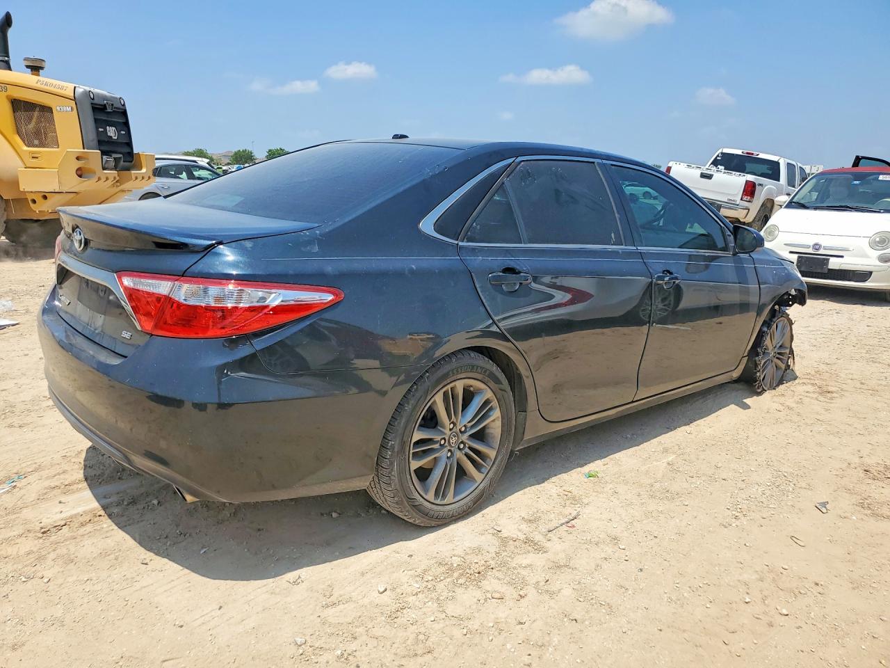 2017 Toyota Camry VIN 4T1BF1FK7HU285947 COPART salvage auction — Front End, TX - SALVAGE VEHICLE TITLE, sold $4,700 on 2026-07-09 (photo 3)