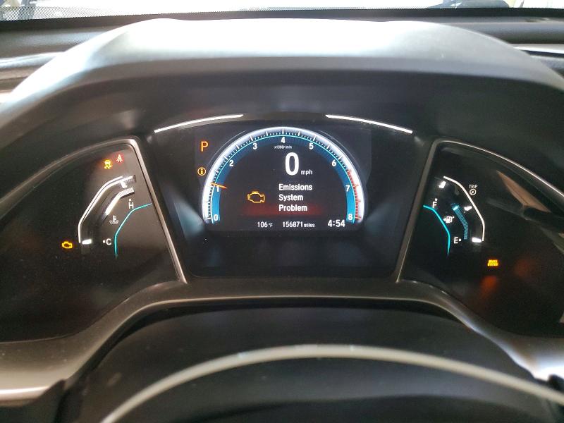 2018 Honda Civic VIN JHMFC1F38JX035353 COPART salvage auction — MINOR DENT/SCRATCHES, AZ - CERTIFICATE OF TITLE, sold $5,000 on 2026-07-27 (photo 9)