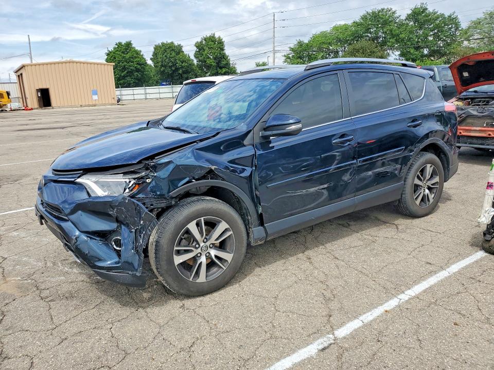 2018 Toyota VIN JTMRFREV5JJ741030 COPART salvage auction — FRONT END, OH - CERT OF TITLE-SALVAGE, sold $7,300 on 2026-07-24 (photo 1)