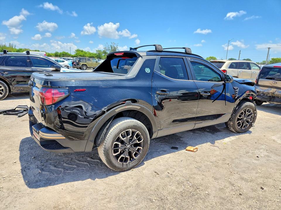 2022 Hyundai Santa cruz VIN 5NTJDDAF9NH011870 COPART salvage auction — FRONT END, Salvage Title, sold $3,750 on 2026-07-29 (photo 3)