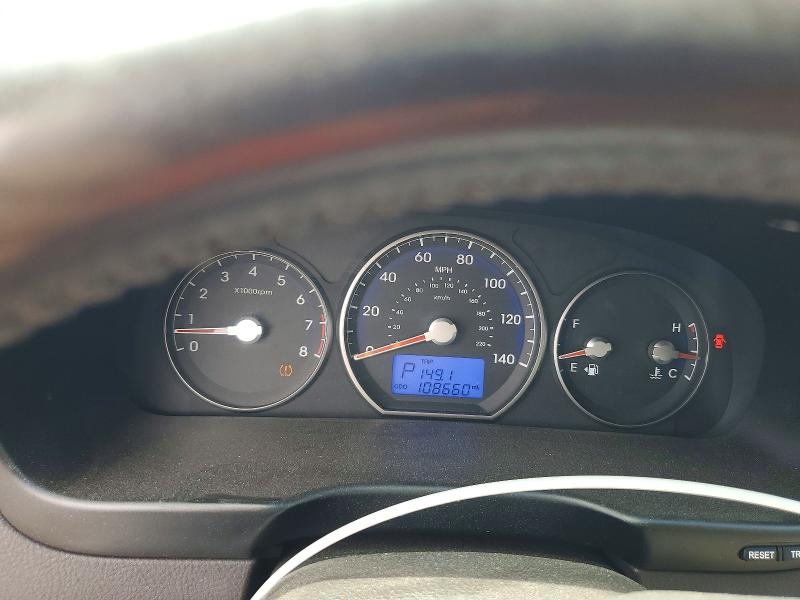 2016 Hyundai Santa fe VIN 5XYZKDAG5CG165660 COPART salvage auction — FRONT END, Pa - Certificate Of Salvage, sold $1,700 on 2026-07-17 (photo 9)