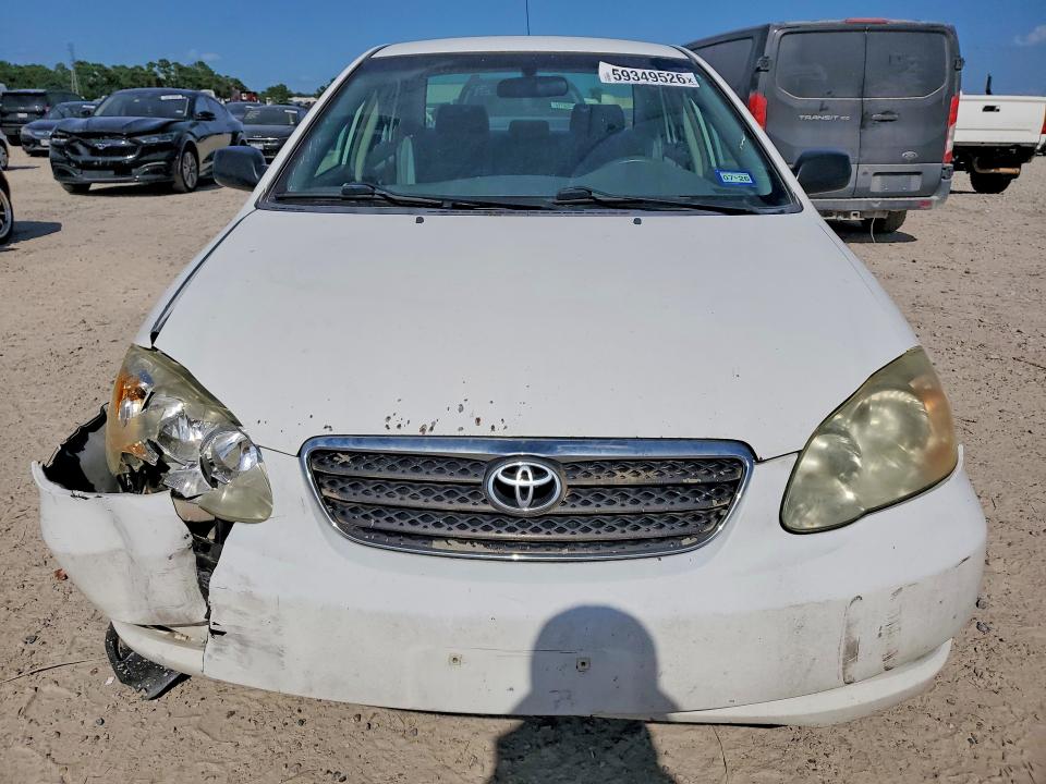 2005 Toyota Corolla VIN JTDBR32E552056195 COPART salvage auction — FRONT END, TX - SALVAGE VEHICLE TITLE (P), sold $1,150 on 2026-07-31 (photo 5)