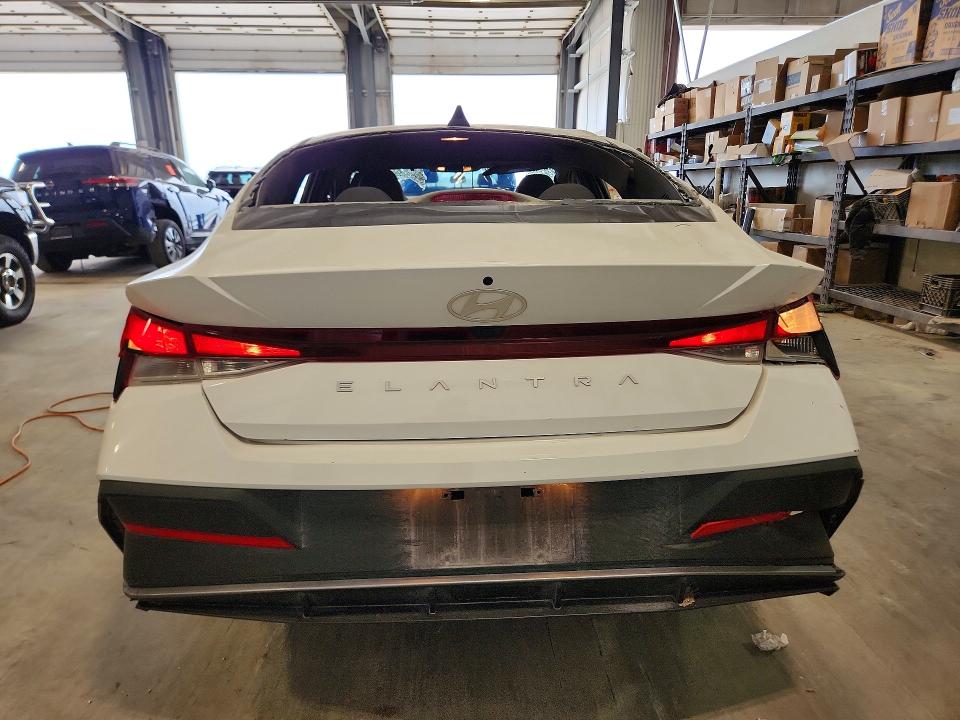 2024 Hyundai Elantra VIN KMHLM4DG1RU676930 COPART salvage auction — FRONT END, Ne - Cert Of Title-Salvage, sold $1,050 on 2026-07-07 (photo 6)