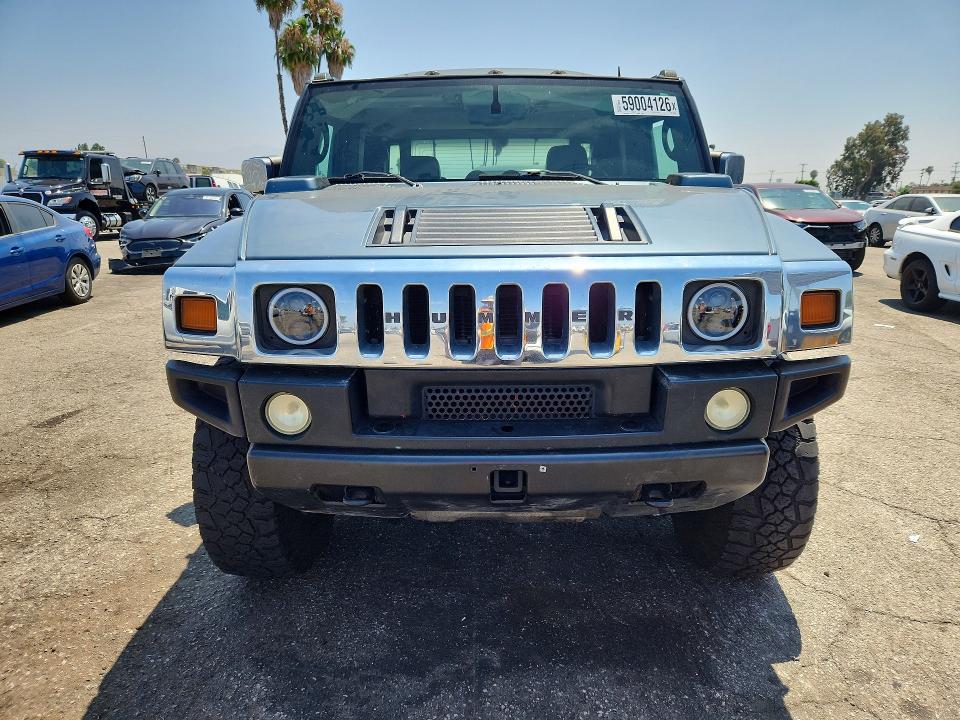 2005 Hummer H2 VIN 5GRGN22U95H115893 COPART salvage auction — SIDE, CA - LIEN PAPERS-SALVAGE OR AC, sold $5,000 on 2026-07-09 (photo 5)