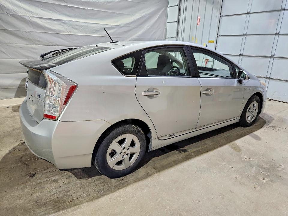 2011 Toyota Prius VIN JTDKN3DU1B1450147 COPART salvage auction — ROOF, Ma - Cert Of Title-Reconstrctd Coll, sold $4,650 on 2026-07-07 (photo 3)