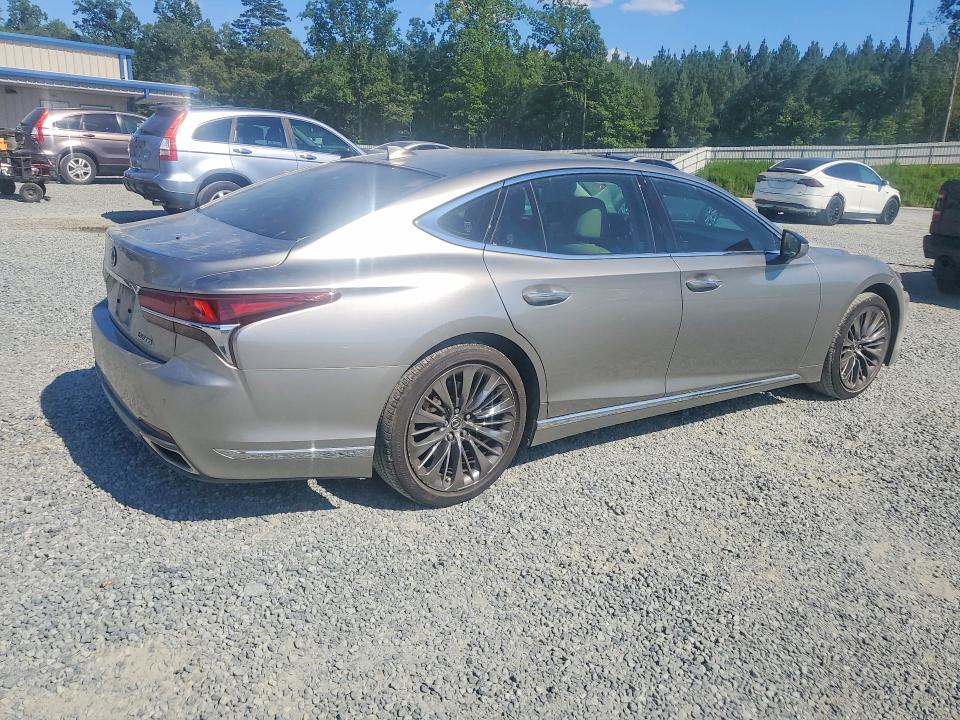 2020 Lexus Ls VIN JTHD51FF8L5012763 COPART salvage auction — REAR END, Nc - Salvage Certificate Of Title, sold $20,700 on 2026-08-13 (photo 3)