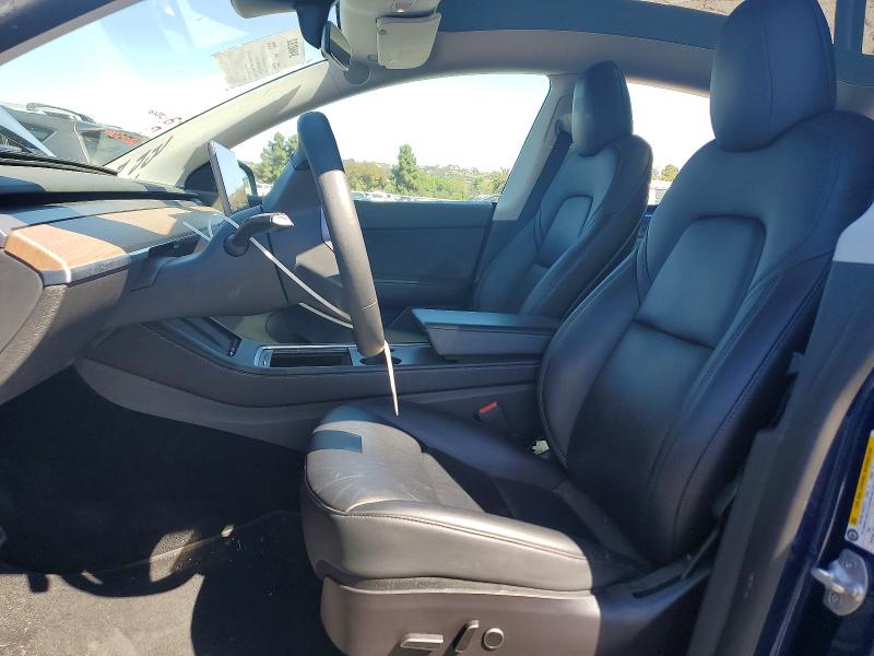 2022 Tesla Model y VIN 7SAYGDEE6NF344891 COPART salvage auction — REAR END, Ca - Salvage Certificate, sold $11,000 on 2026-07-06 (photo 7)