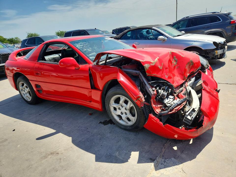 1999 Mitsubishi 3000 gt VIN JA3AM44HXXY002204 COPART salvage auction — FRONT END, Tx - Salvage Vehicle Title, sold $225 on 2026-07-23 (photo 4)