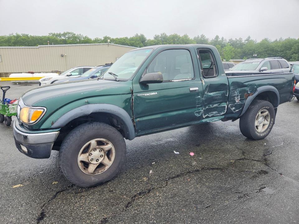2002 Toyota Tacoma VIN 5TEWN72N12Z131017 COPART salvage auction — SIDE, RI - SALVAGE CERTIFICATE OF TITLE, sold $550 on 2026-07-28 (photo 1)