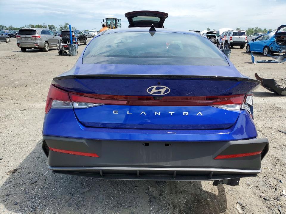 2026 Hyundai Elantra VIN KMHLM4DGXTU108232 COPART salvage auction — REAR END, Va - Cert Of Title - Salvage, sold $6,900 on 2026-07-29 (photo 6)