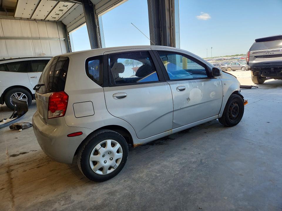 2007 Chevrolet Aveo VIN KL1TD66647B783684 COPART salvage auction — FRONT END, Ne - Cert Of Title-Salvage, sold $275 on 2026-07-07 (photo 3)
