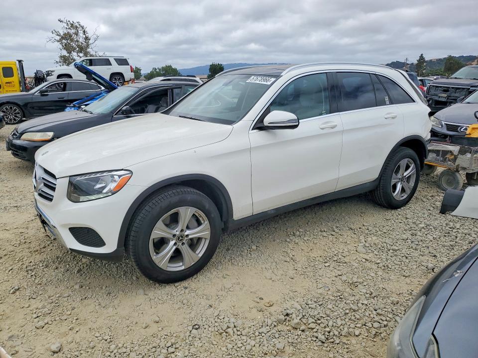 2018 Mercedes-benz Glc class VIN WDC0G4JB9JV098379 COPART salvage auction — REAR END, Ca - Salvage Certificate, sold $7,500 on 2026-07-07 (photo 1)