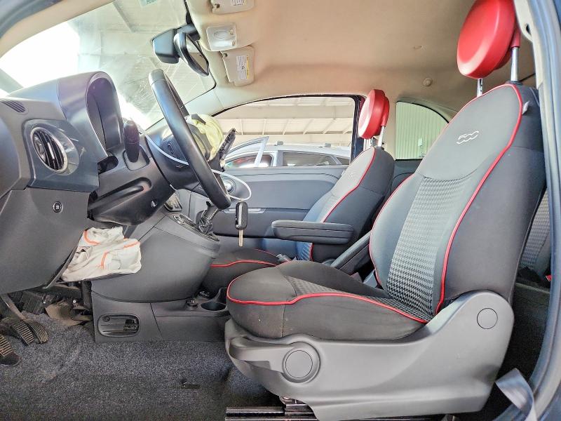 2018 Fiat 500 VIN 3C3CFFKH1JT472038 COPART salvage auction — FRONT END, Fl - Cert Of Title Slvg Rebuildable, sold $550 on 2026-08-12 (photo 7)