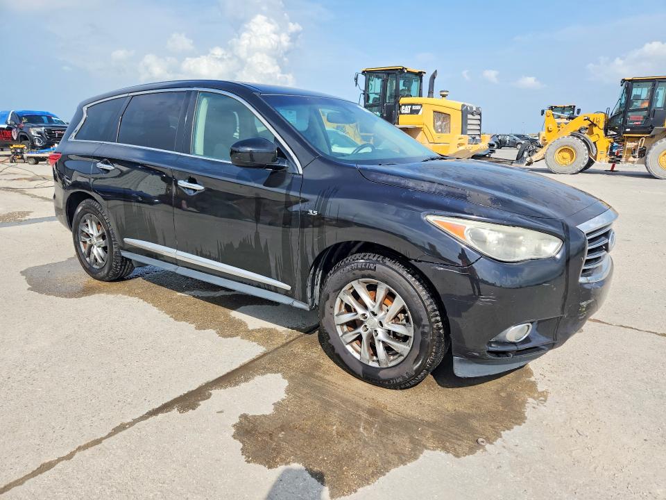 2015 Infiniti Qx60 VIN 5N1AL0MNXFC500512 COPART salvage auction — WATER/FLOOD, La - Certificate Of Destruction, sold $500 on 2026-07-22 (photo 4)