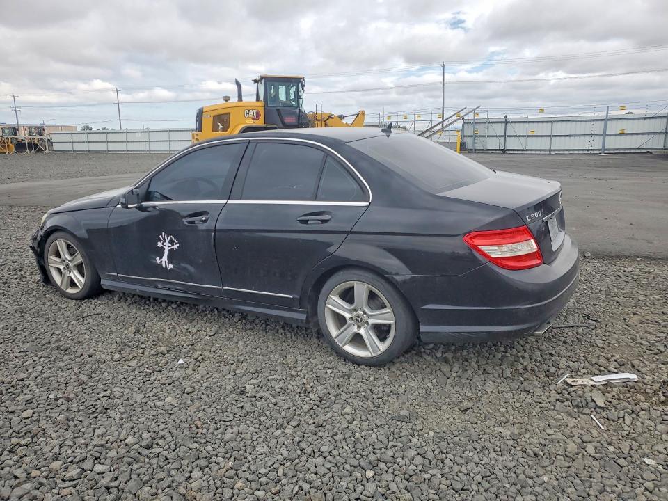 2011 Mercedes-benz C class VIN WDDGF8BB9BR184059 COPART salvage auction — FRONT END, WA - BILL OF SALE, sold $375 on 2026-07-08 (photo 2)