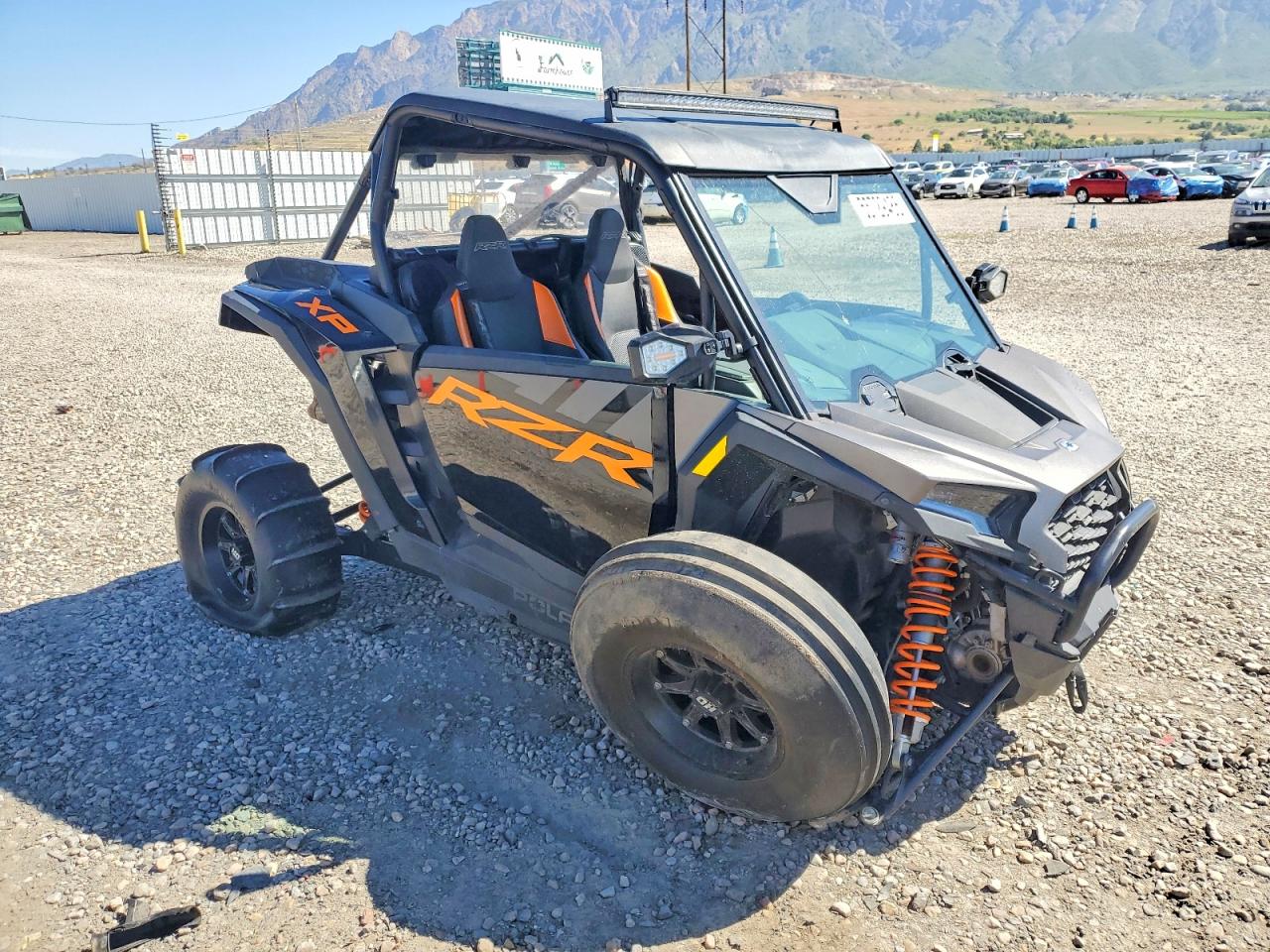 2024 Polaris RZR VIN 3NSNEC996RF298660 COPART salvage auction — Front End, UT - SALVAGE CERTIFICATE, sold $4,200 on 2026-07-09 (photo 1)
