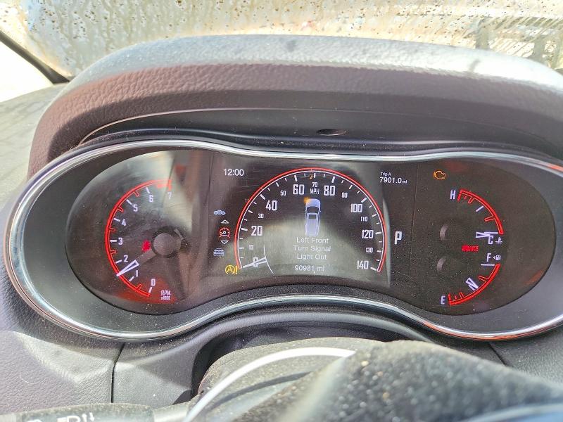 2017 Dodge Durango VIN 1C4RDJDG3HC870134 COPART salvage auction — FRONT END, Co - Salvage Title, sold $4,700 on 2026-07-29 (photo 9)