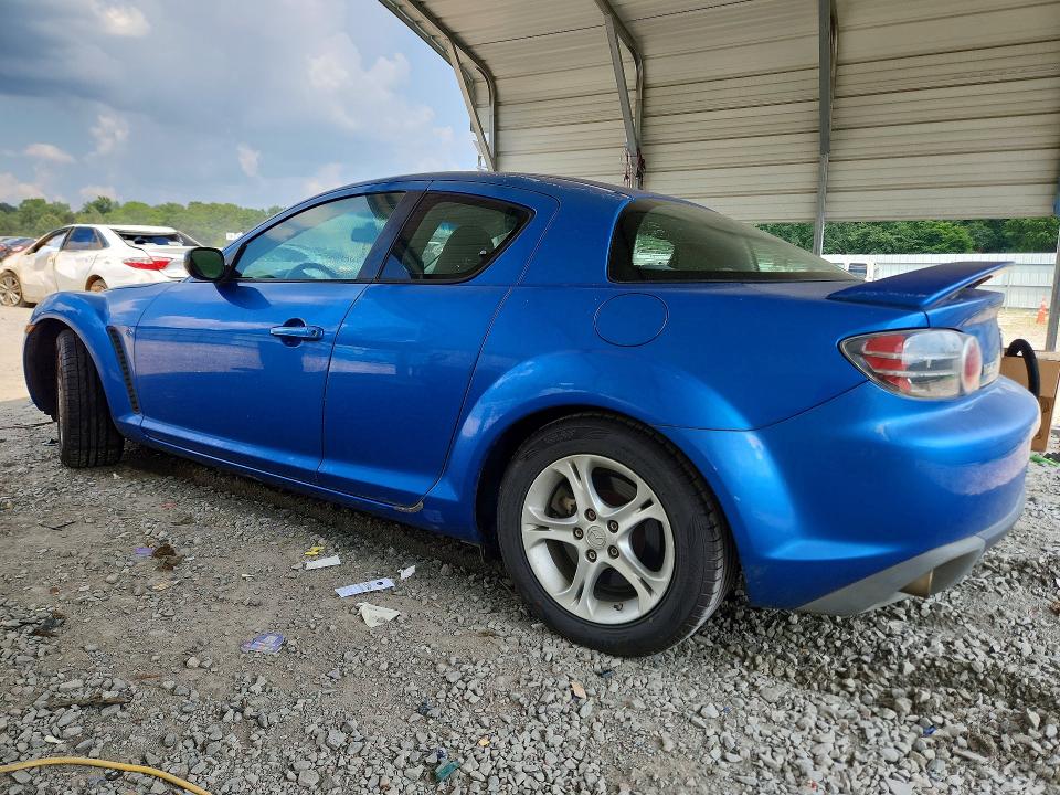 2004 Mazda Rx-8 VIN JM1FE17N840109413 COPART salvage auction — SIDE, Ga - Cert Of Title-Salvage, sold $800 on 2026-07-21 (photo 2)