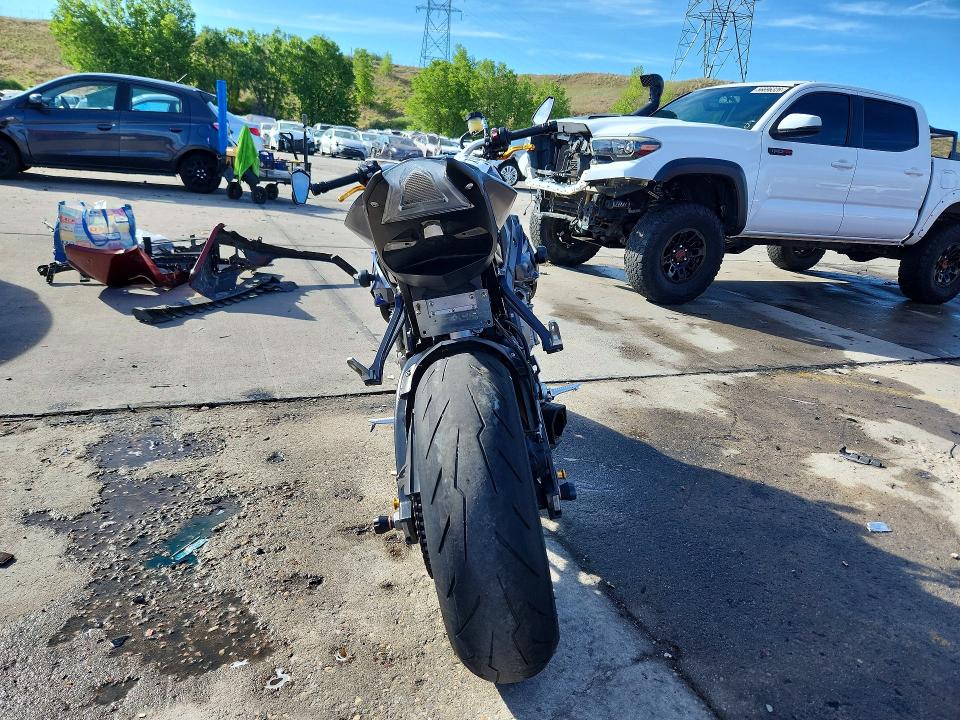 2015 BMW S VIN WB10D1201FZ199441 COPART salvage auction — FRONT END, Co - Salvage Title, sold $2,050 on 2026-07-08 (photo 4)