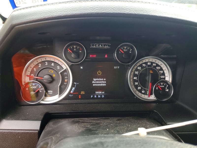 2018 Ram VIN 3C63RRJL6JG353007 COPART salvage auction — MECHANICAL, Tx - Certificate Of Title, sold $8,200 on 2026-07-31 (photo 9)