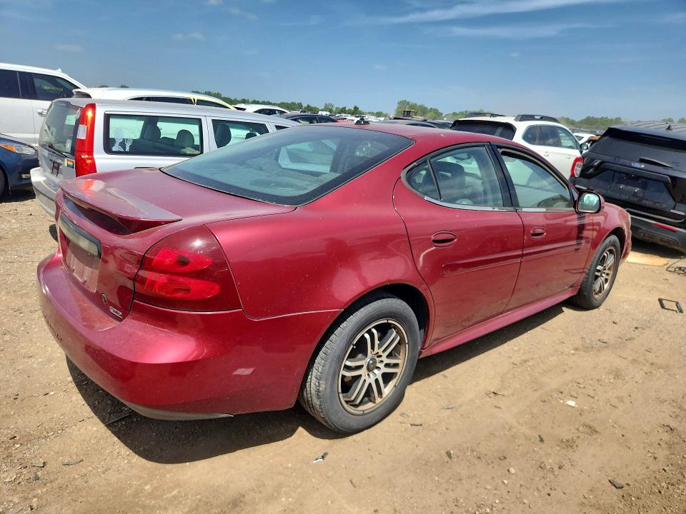 2004 Pontiac Grand prix VIN 2G2WR524641138573 COPART salvage auction — MECHANICAL, IL - CERTIFICATE OF TITLE, sold $325 on 2026-07-09 (photo 3)