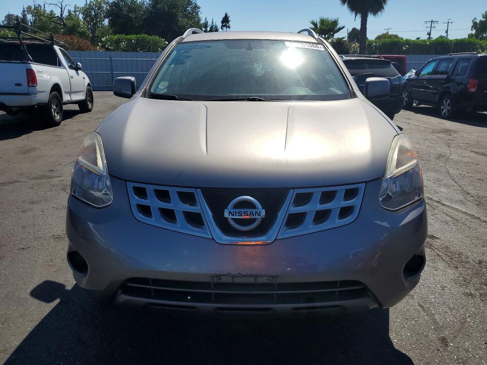 2011 Nissan Rogue sport VIN JN8AS5MT4BW165361 COPART salvage auction — REAR END, Ca - Salvage Certificate, sold $1,150 on 2026-07-07 (photo 5)
