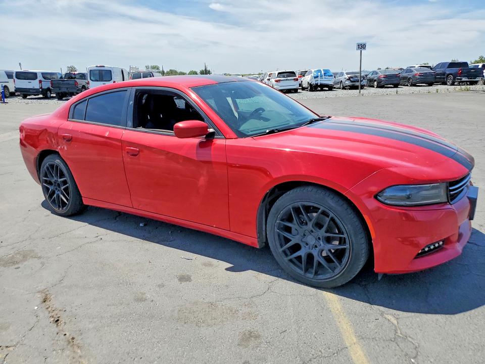 2015 Dodge Charger VIN 2C3CDXBGXFH728843 COPART salvage auction — SIDE, Ca - Salvage Certificate, sold $1,650 on 2026-07-09 (photo 4)