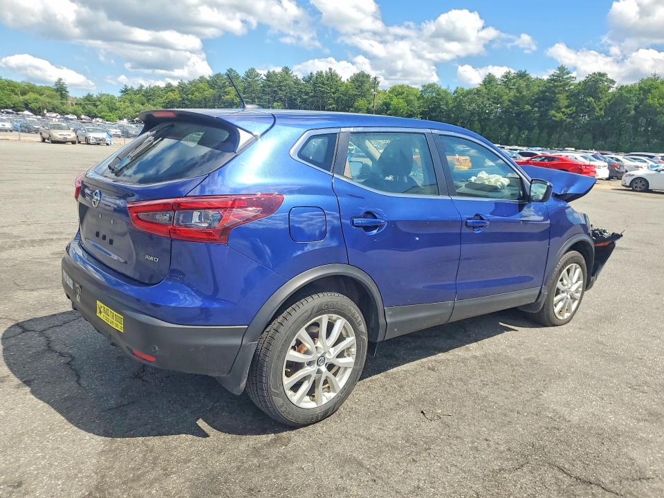 2021 Nissan Rogue VIN JN1BJ1AWXMW430736 COPART salvage auction — FRONT END, RI - SALVAGE CERTIFICATE OF TITLE, sold $1,550 on 2026-07-30 (photo 3)