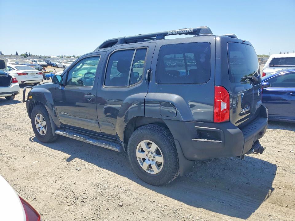 2007 Nissan Xterra VIN 5N1AN08W17C516600 COPART salvage auction — NORMAL WEAR, Ca - Dis/Dlr/Exp Only Clean Title, sold $600 on 2026-07-09 (photo 2)