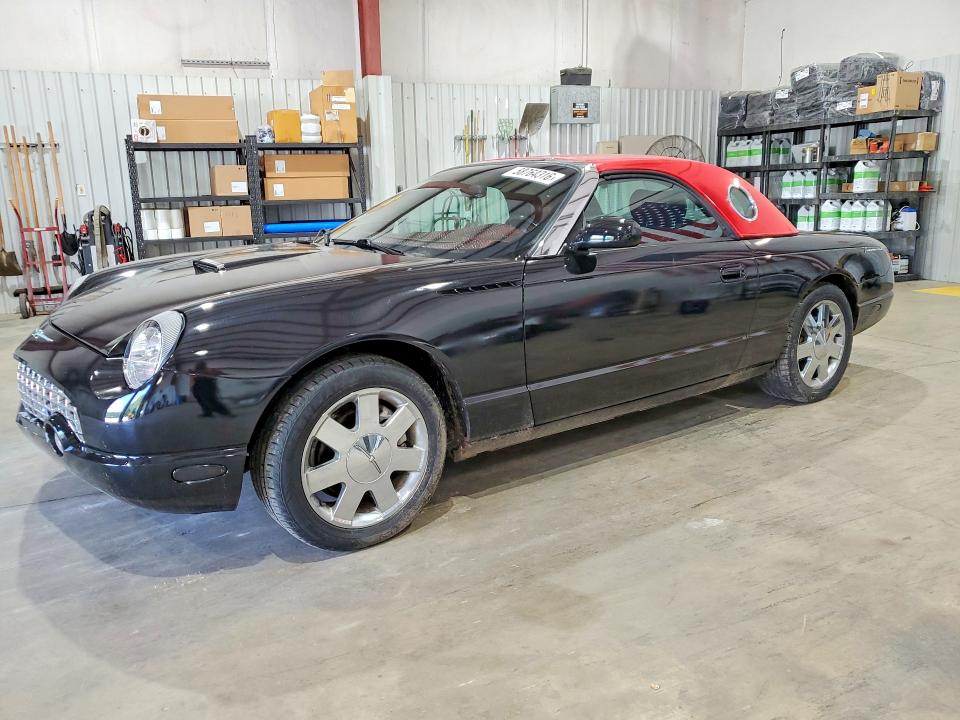 2002 Ford Thunderbird VIN 1FAHP60A02Y111037 — COPART salvage auction photo