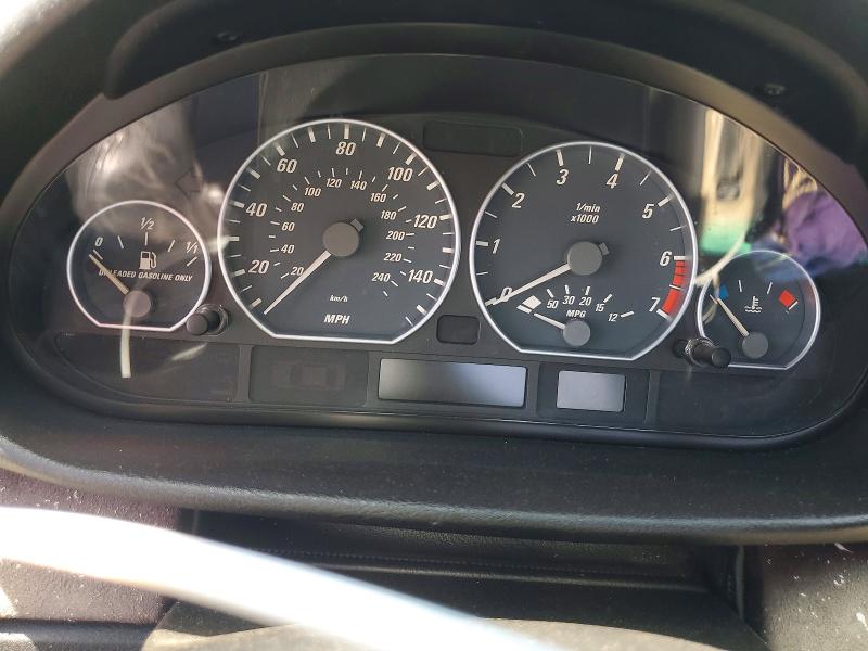2002 BMW 3 series VIN WBABN53452PH00273 COPART salvage auction — REAR END, Ca - Salvage Certificate, sold $400 on 2026-07-02 (photo 9)