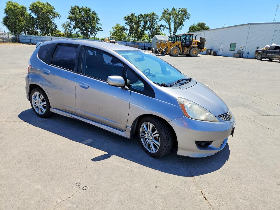2010 Honda Fit VIN JHMGE8H4XAS016636 COPART salvage auction — SIDE, Ca - Salvage Certificate, sold $1,250 on 2026-07-06 (photo 4)
