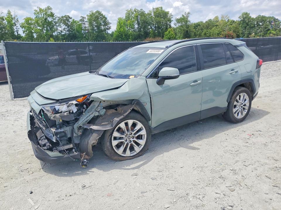 2019 Toyota VIN JTMC1RFV5KD031743 COPART salvage auction — FRONT END, Sc - Cert Of Title-Salvage, sold $10,300 on 2026-07-27 (photo 1)
