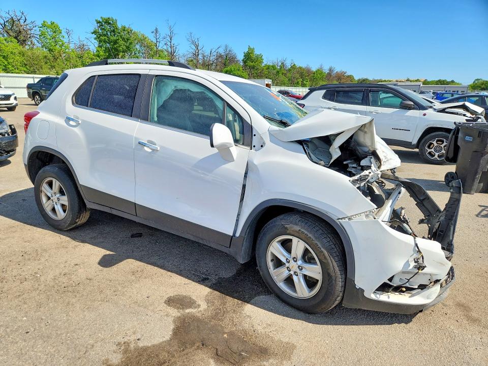 2020 Chevrolet Trax VIN KL7CJPSB5LB062680 COPART salvage auction — FRONT END, Ny - Mv-907A Salvage Certificate, sold $275 on 2026-07-13 (photo 4)