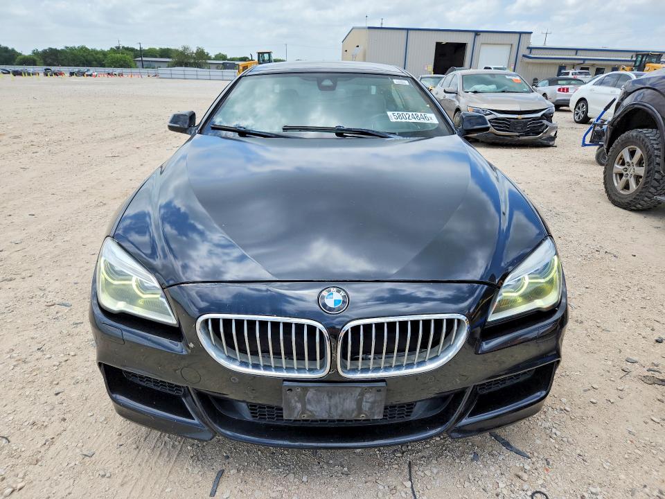 2016 BMW 6 series VIN WBA6D6C5XGGF94767 COPART salvage auction — MINOR DENT/SCRATCHES, Tx - Certificate Of Title (P), sold $6,700 on 2026-07-27 (photo 5)