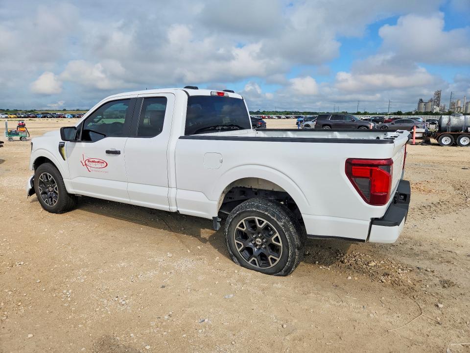 2024 Ford F-150 VIN 1FTEX2KPXRKF27052 COPART salvage auction — FRONT END, Tx - Certificate Of Title, sold $11,900 on 2026-07-30 (photo 2)