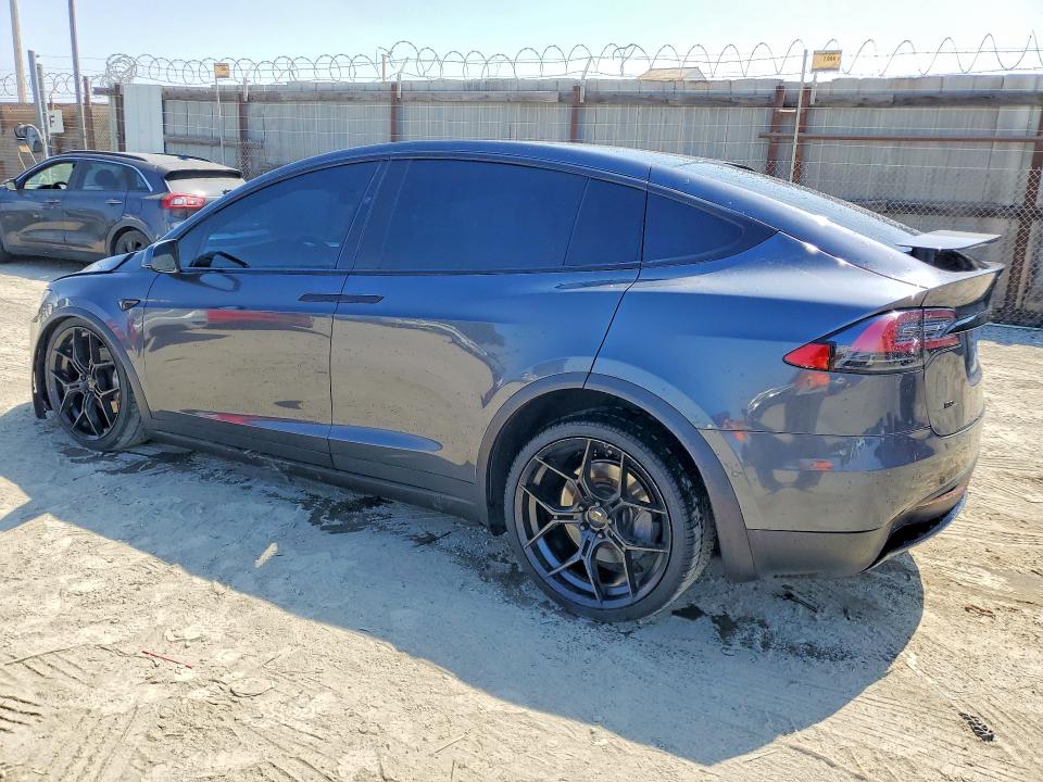 2020 Tesla Model x VIN 5YJXCDE26LF236262 COPART salvage auction — FRONT END, Ca - Salvage Certificate, sold $7,600 on 2026-07-16 (photo 2)