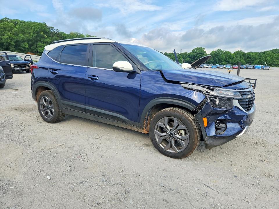 2024 Kia Seltos VIN KNDEU2AA3R7645758 COPART salvage auction — FRONT END, Nc - Salvage Certificate Of Title, sold $200 on 2026-07-29 (photo 4)
